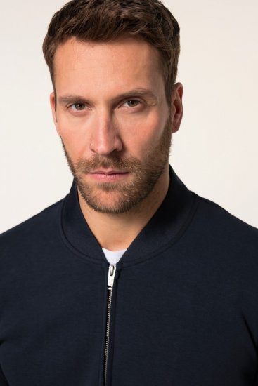 JP1880 Jersey Blouson New York Navy - Kabátok - Nagyméretű Kabátok - 2XL-8XL