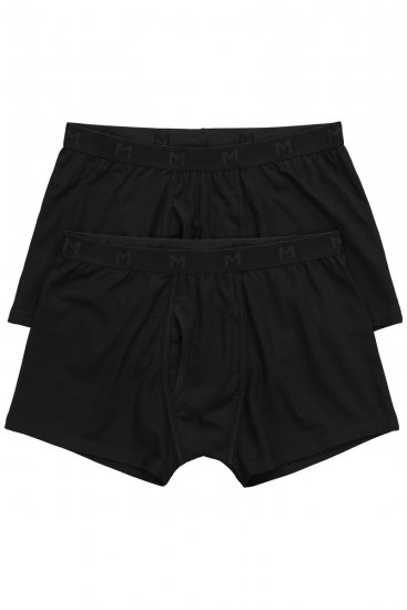 Men+ 678 Boxeralsó bellyfit FLEXLASTIC® Fekete 2 db-os csomag - Alsónemű & strandruhák - Nagyméretű Alsónemű 2XL-8XL