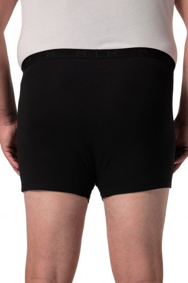 Men+ 678 Boxeralsó bellyfit FLEXLASTIC® Fekete 2 db-os csomag - Alsónemű & strandruhák - Nagyméretű Alsónemű 2XL-8XL