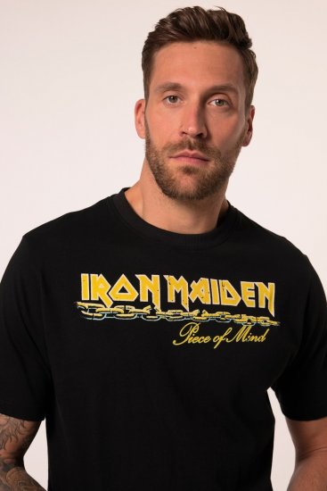 JP1880 Iron Maiden Piece Of Mind T-Shirt Black - Zenekaros pólók - Zenekaros pólók nagy méretben