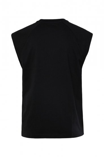 JP1880 AC/DC Classic Logo Band Tank Top Black - Pólók - Nagyméretű pólók - 2XL-14XL
