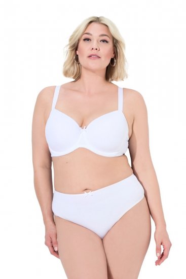 Ulla Popken 838637 Tangák 3 db Fehér - Alsók - 