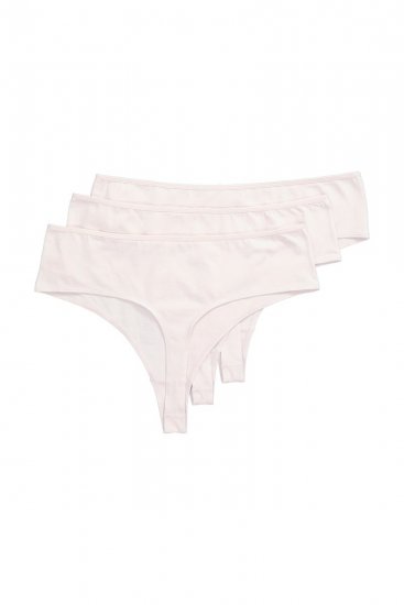 Ulla Popken 838637 Tangák 3 db Bézs - Alsók - 