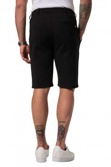 JP1880 Jersey Bermuda Chino Shorts Flexnamic Black - Rövidnadrág - Nagyméretű Rövidnadrág W40-W60