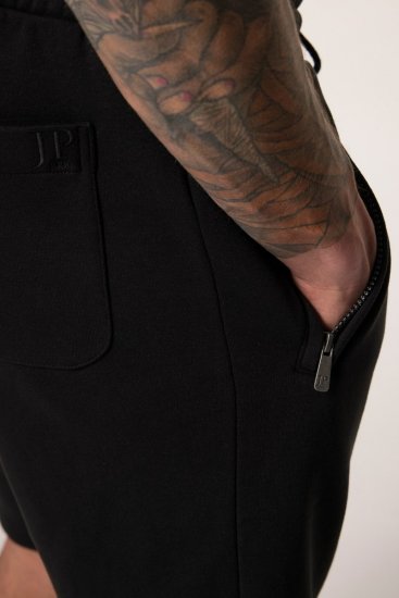 JP1880 Bermuda Sweatshorts Stomach Fit Black - Melegítőnadrág & rövidnadrág - Melegítőnadrág & Melegítő Rövidnadrág 2XL-12XL