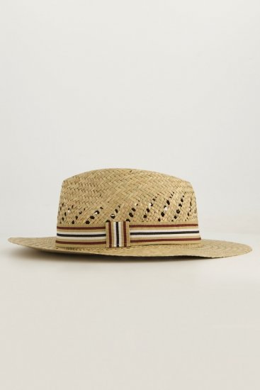 JP1880 Straw Hat Woven Yellow - Kiegészítők - Férfi kiegészítők