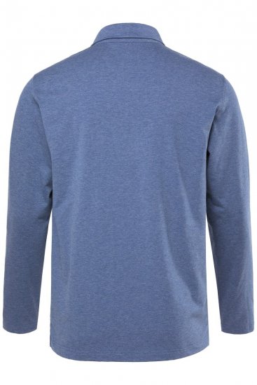 JAY-PI Quickdry Polo Long Sleeve Blue - Pólóingek - Galléros Pólók 2XL-8XL - Pólóingek 2XL-8XL
