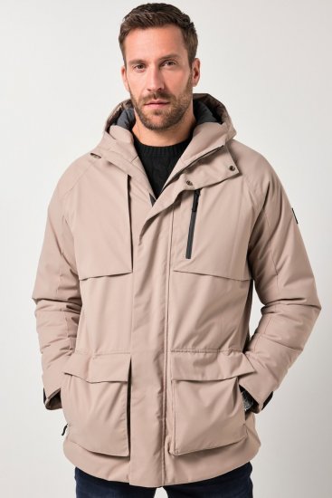 Jay-Pi Jacket Technical Waterproof Windproof Dusty Pink - Kabátok - Nagyméretű Kabátok - 2XL-8XL