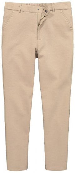 Men+ 207 Bilbao Flexlastic Jersey chino nadrág Homok - Öltönyök - Nagyméretű öltönyök