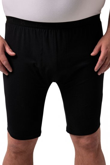 Men+ 439 Hosszú szárú boxeralsó FLEXLASTIC® Fekete - Alsónemű & strandruhák - Nagyméretű Alsónemű 2XL-8XL