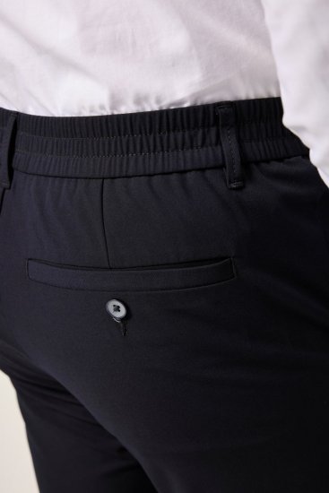 JP1880 Business Trousers Flexnamic Navy - Farmer & nadrág - Farmer és nadrág - W40-W70