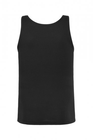Men+ 620 Bordázott trikó Fekete - Pólók - Nagyméretű pólók - 2XL-14XL