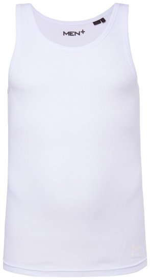 Men+ 620 Bordázott trikó Fehér - Pólók - Nagyméretű pólók - 2XL-14XL