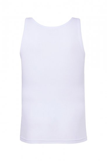 Men+ 620 Bordázott trikó Fehér - Pólók - Nagyméretű pólók - 2XL-14XL