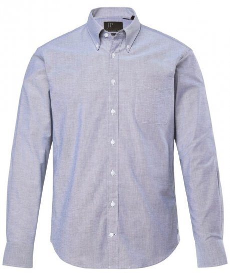 JP1880 Oxford Shirt Long Sleeve Denim Blue - Ingek - Ingek 2XL-10XL