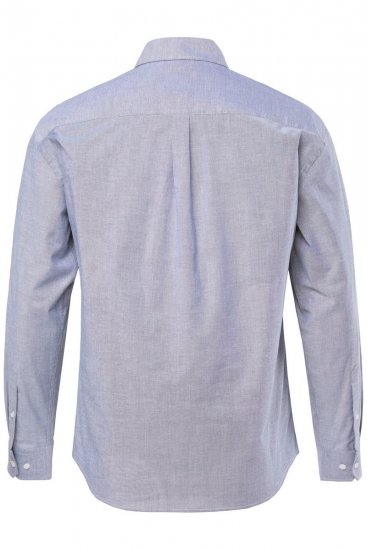 JP1880 Oxford Shirt Long Sleeve Denim Blue - Ingek - Ingek 2XL-10XL