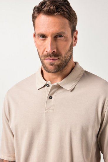 JP1880 Polo Shirt Short Sleeve Pique Dark Dusty Pink - Pólóingek - Galléros Pólók 2XL-8XL - Pólóingek 2XL-8XL