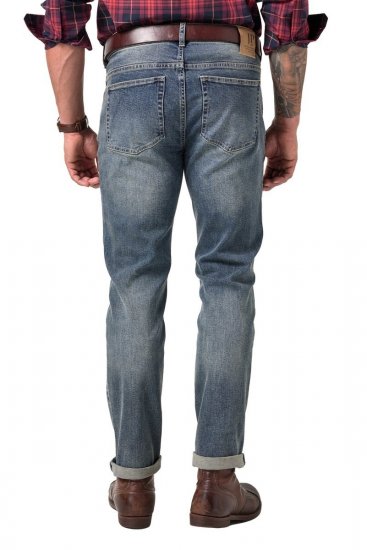 JP1880 FLEXNAMIC Modern Straight Fit Jeans Vintage Denim - Farmer & nadrág - Farmer és nadrág - W40-W70