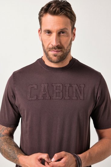 JP1880 T-Shirt Cabin Vintage Mocha TALL - FÉRFIRUHÁZAT MT-6XLT - TALL-méretek