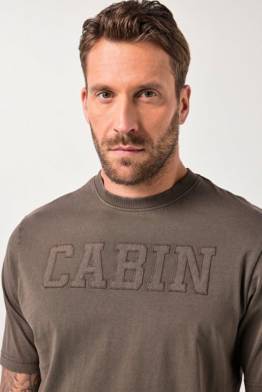 JP1880 T-Shirt Short Sleeve Cabin Mahogany Brown - Pólók - Nagyméretű pólók - 2XL-14XL