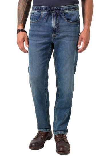 JP1880 FLEXNAMIC Straight Fit Jeans with Stretch Waist - Farmer & nadrág - Farmer és nadrág - W40-W70
