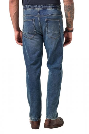 JP1880 FLEXNAMIC Straight Fit Jeans with Stretch Waist - Farmer & nadrág - Farmer és nadrág - W40-W70