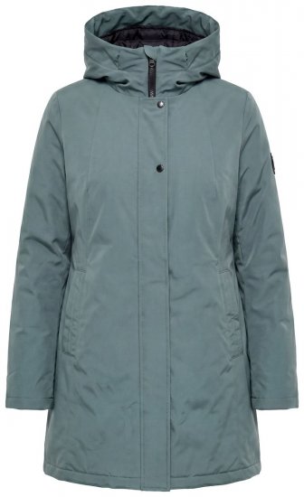 Ulla Popken 842008 Funkcionális kabát Zöld - Kabátok - Női plus size kabátok