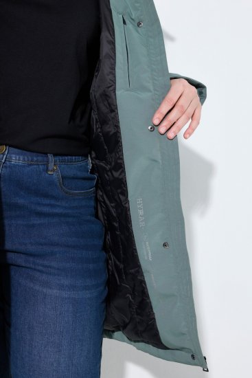 Ulla Popken 842008 Funkcionális kabát Zöld - Kabátok - Női plus size kabátok