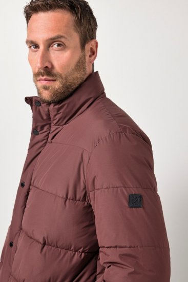 JP1880 Jacket Quilted Extra Warm Brown - Kabátok - Nagyméretű Kabátok - 2XL-8XL