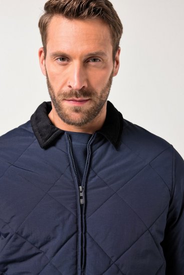 JP1880 842790 Steppelt bomber dzseki újrahasznosított anyagból Sötétkék - Kabátok - Nagyméretű Kabátok - 2XL-8XL