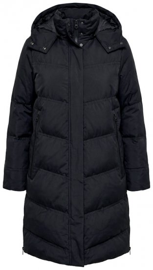 Ulla Popken SYMPATEX Triple Function Coat Black - Kabátok - Női plus size kabátok