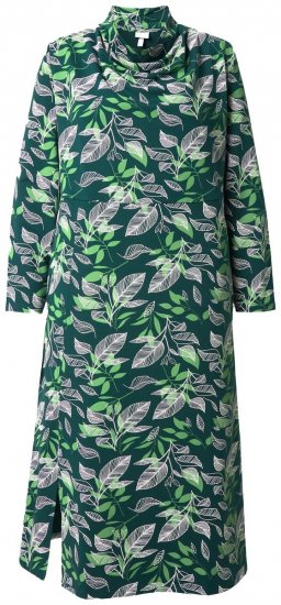 Ulla Popken 843496 Mintás pulóverruha Korall - Pulóverruhák - 