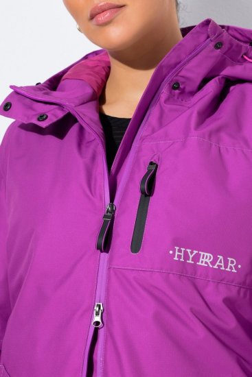 Ulla Popken 843542 Funkcionális kabát Lila - Kabátok - Női plus size kabátok