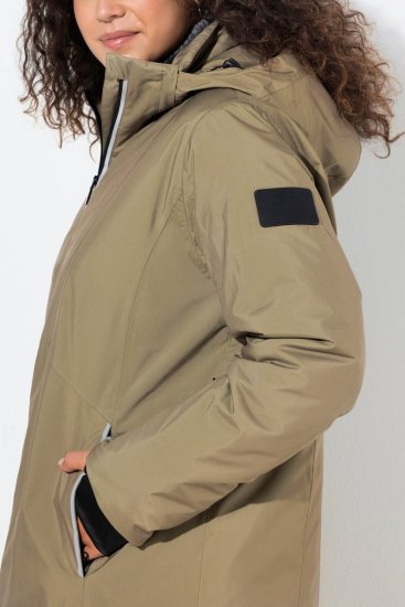 Ulla Popken 844034 Funkcionális dzseki Khaki - Dzsekik - Nagy méretű női dzsekik