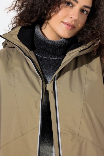 Ulla Popken 844034 Funkcionális dzseki Khaki - Dzsekik - Nagy méretű női dzsekik