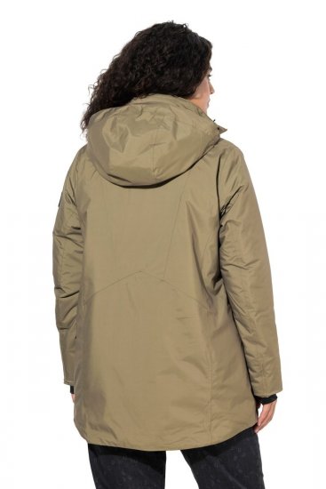 Ulla Popken 844034 Funkcionális dzseki Khaki - Dzsekik - Nagy méretű női dzsekik