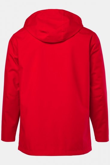 Jay-Pi 844210 Esőkabát összehajtható kapucnival Salsavörös - Kabátok - Nagyméretű Kabátok - 2XL-8XL