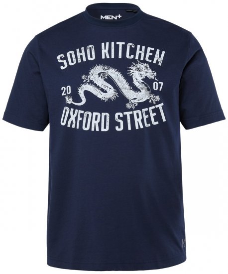 Men+ 298 Póló Soho Kitchen Sötétkék - Pólók - Nagyméretű pólók - 2XL-14XL