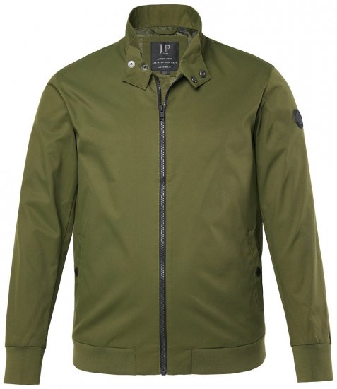 JP1880 844652 Bomber dzseki patentokkal Khaki - Kabátok - Nagyméretű Kabátok - 2XL-8XL