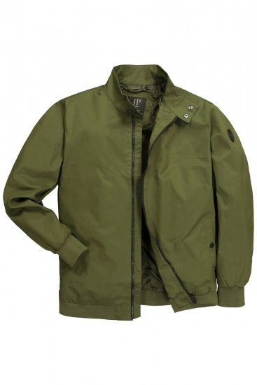 JP1880 844652 Bomber dzseki patentokkal Khaki - Kabátok - Nagyméretű Kabátok - 2XL-8XL
