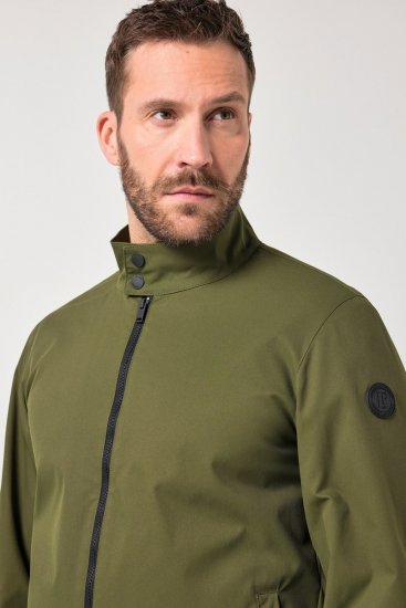 JP1880 844652 Bomber dzseki patentokkal Khaki - Kabátok - Nagyméretű Kabátok - 2XL-8XL