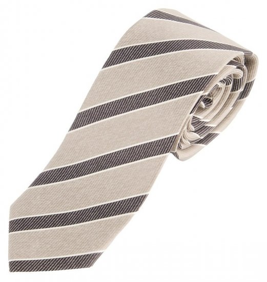JP1880 Silk Tie Extra Long with Stripes - Nyakkendők és csokornyakkendők - 