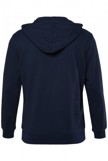 Men+ 957 Kapucnis pulóver cipzárral Sötétkék - Pulóverek & kapucnis pulóverek - Pulóverek & Kapucnis pulóver 2XL-12XL