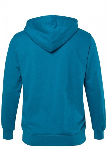 Men+ 973 Kapucnis pulóver cipzárral Competition Szürkéskék - Pulóverek & kapucnis pulóverek - Pulóverek & Kapucnis pulóver 2XL-12XL