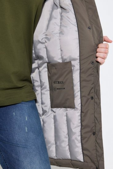 Ulla Popken 845111 Parka Sötétzöld - Kabátok - Női plus size kabátok