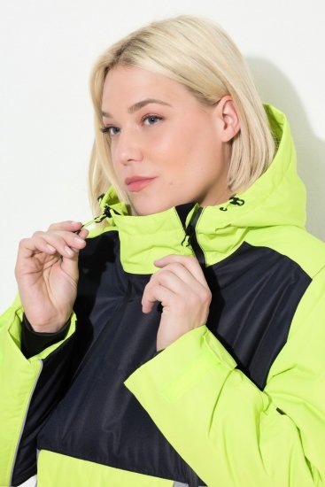 Ulla Popken 845115 Funkcionális kabát Szürke - Kabátok - Női plus size kabátok