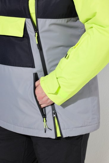 Ulla Popken 845115 Funkcionális kabát Szürke - Kabátok - Női plus size kabátok