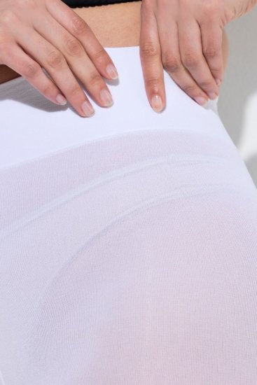 Ulla Popken 845319 Kidörzésgátló rövidnadrág csipkével Fehér - Kidörzésgátló rövidnadrágok - 