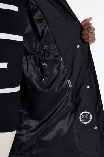 Ulla Popken SYMPATEX Triple Function Jacket Black - Dzsekik - Nagy méretű női dzsekik