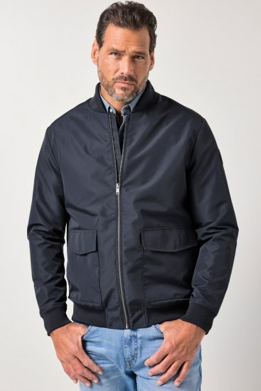 JP1880 Lightweight Blouson Jacket Navy - Kabátok - Nagyméretű Kabátok - 2XL-8XL